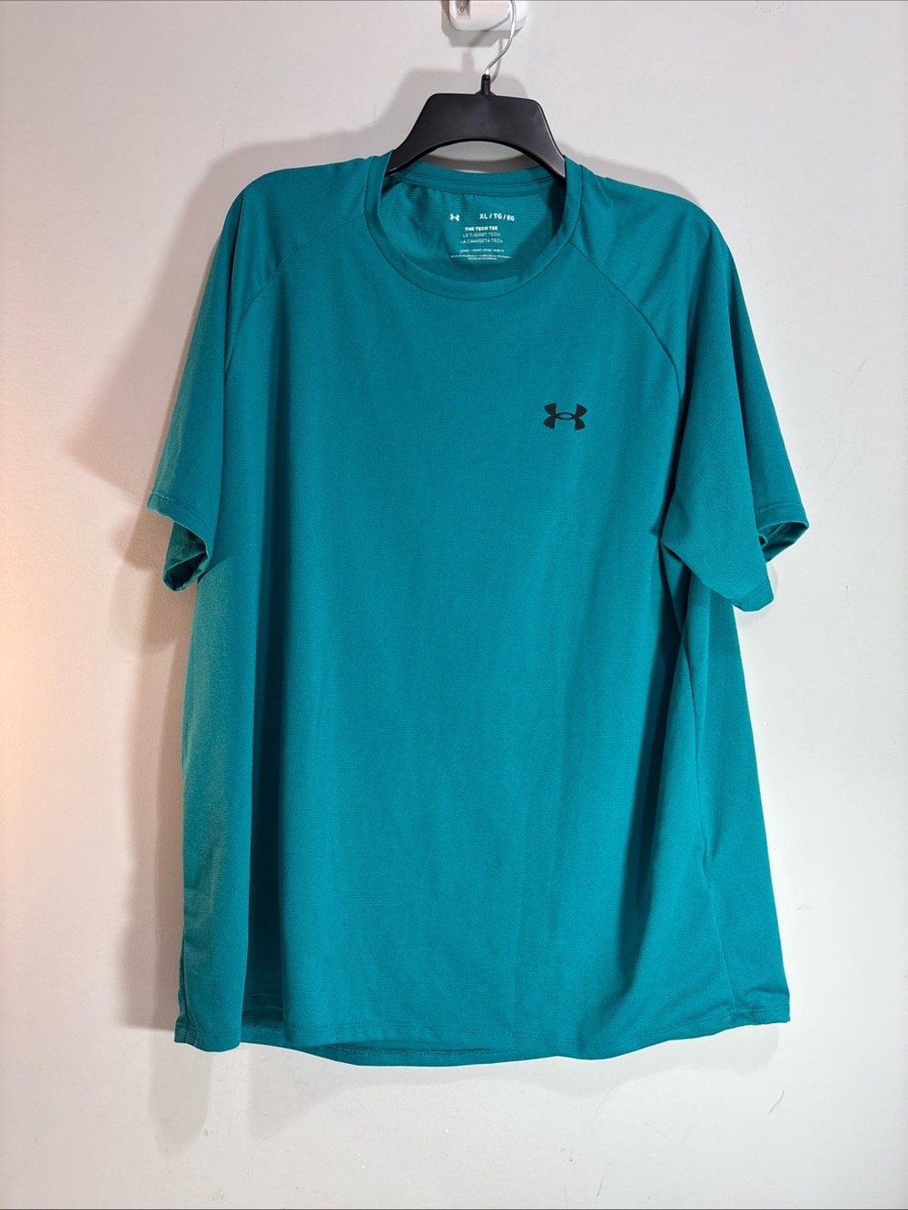 Under Armour Men’s Teal Performance T-Shirt. 1247